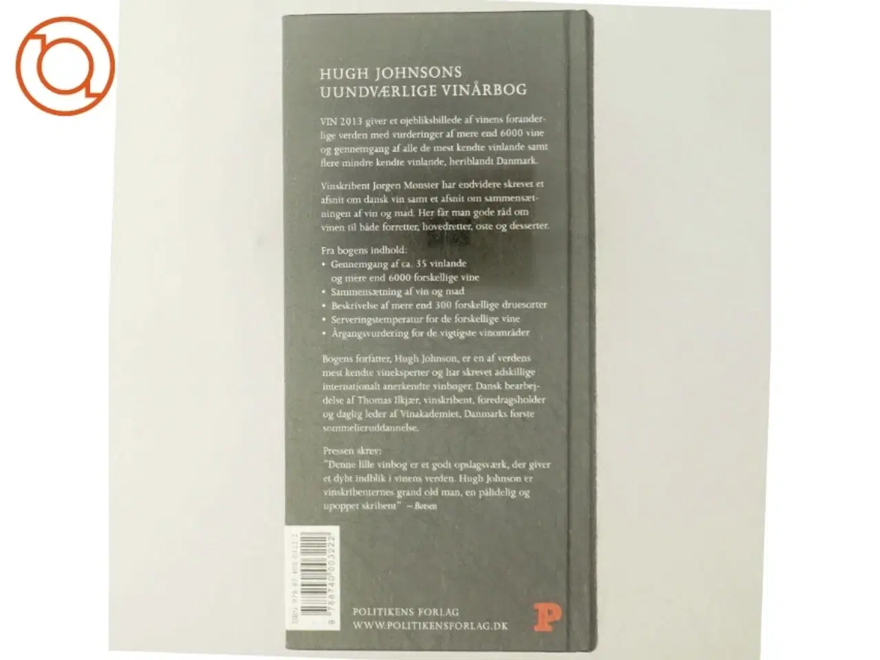 Billede 3 - Vin 2013 (Bog) fra Politikens Forlag