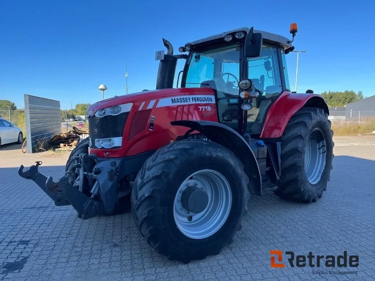 Billede 1 - Massey Ferguson MASSEY FERGUSON traktor model 7718 med frontlift og PTO