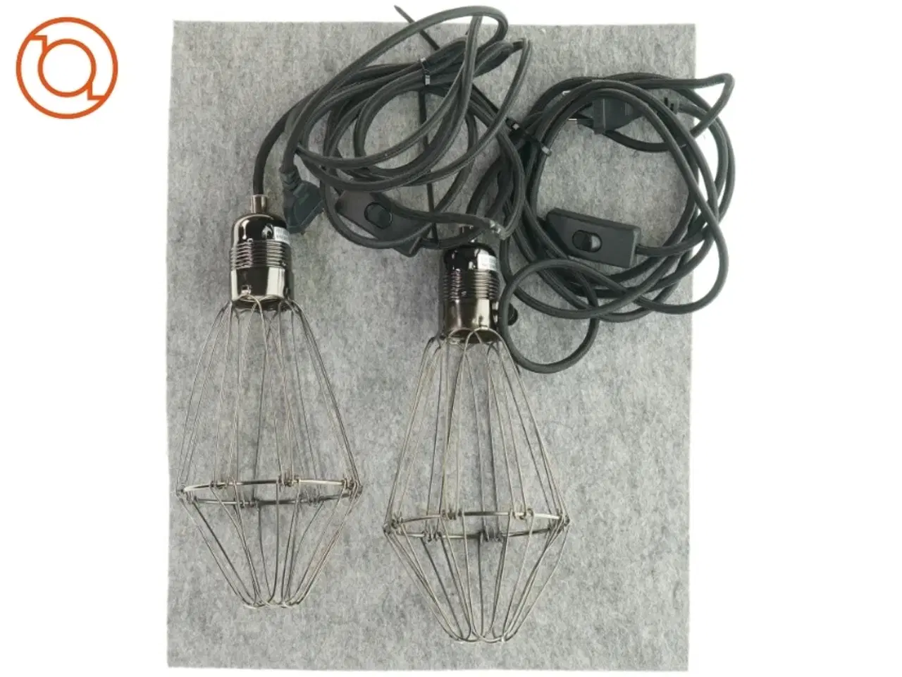 Billede 1 - Lampeskærm 2 stk. (str. L: 25cm)