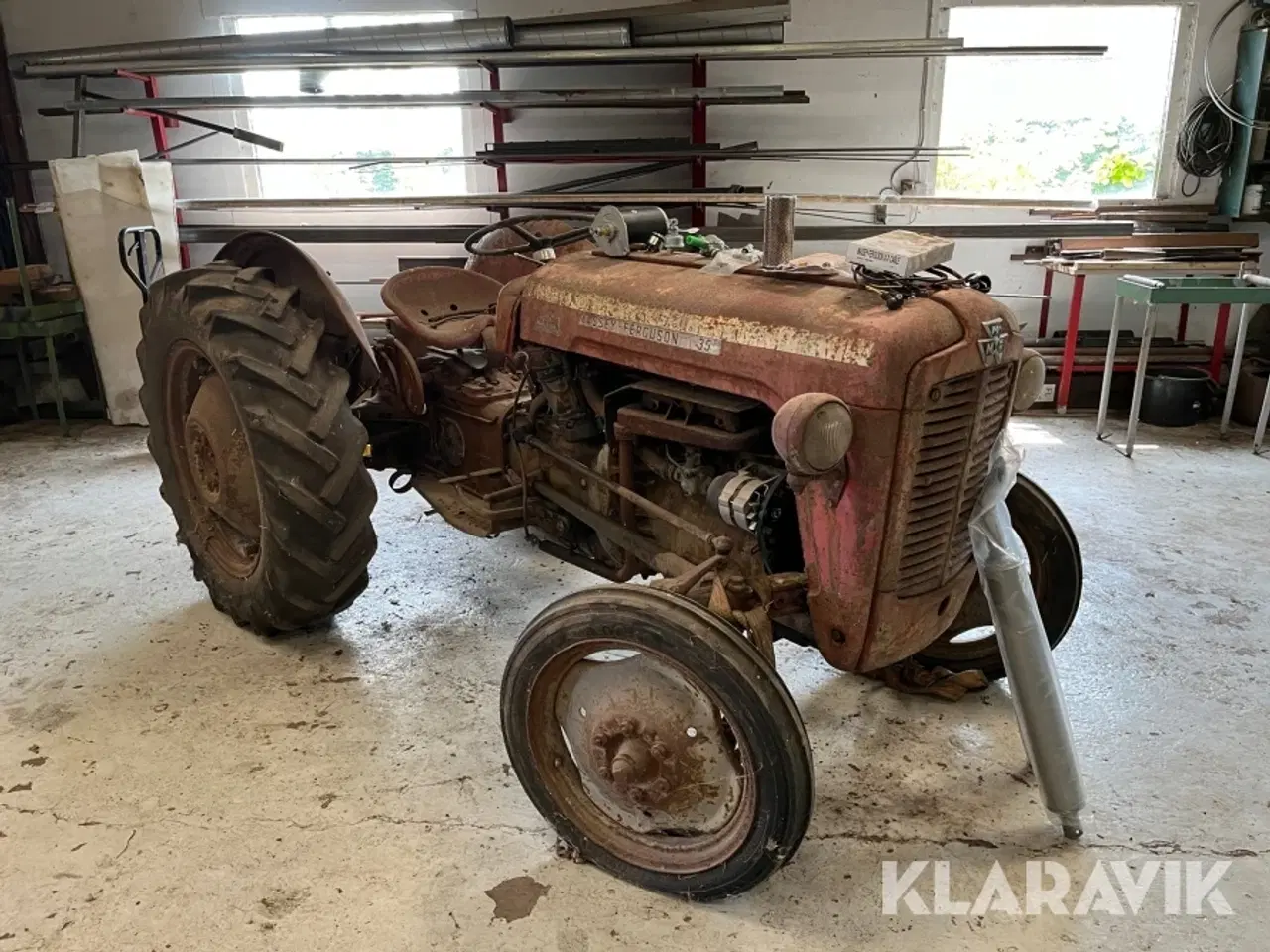 Billede 4 - Traktor veteran Massey Ferguson 35