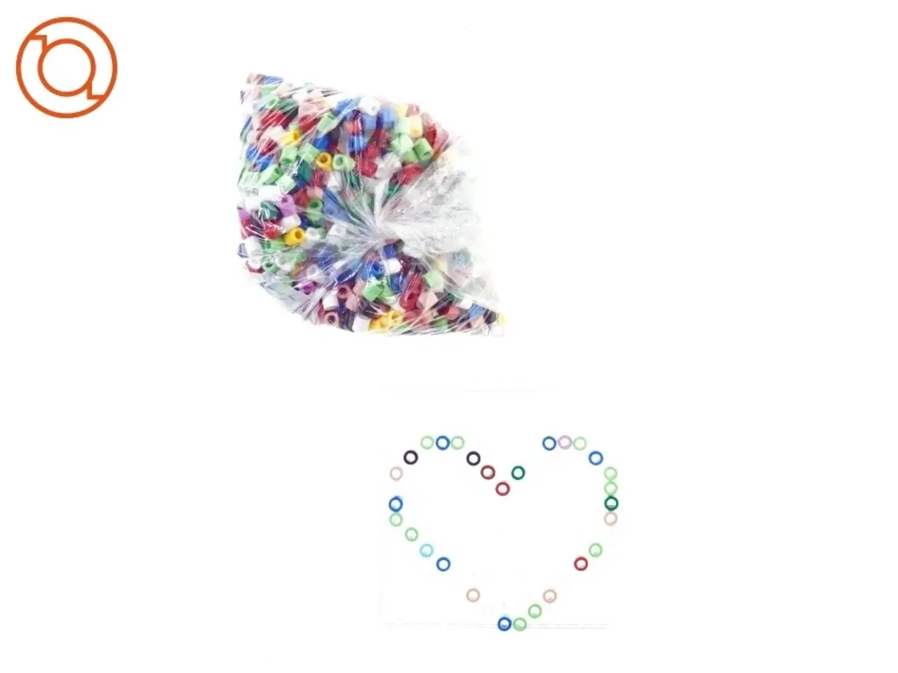 Billede 1 - Perler fra Hama (str. 16 cm)