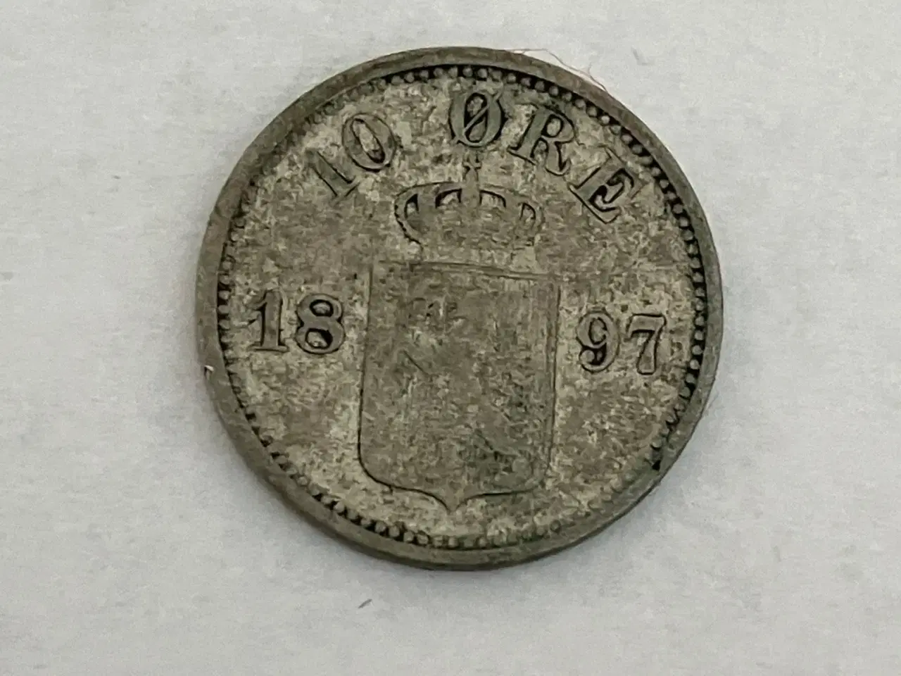 Billede 1 - 10 Øre 1897 Norge