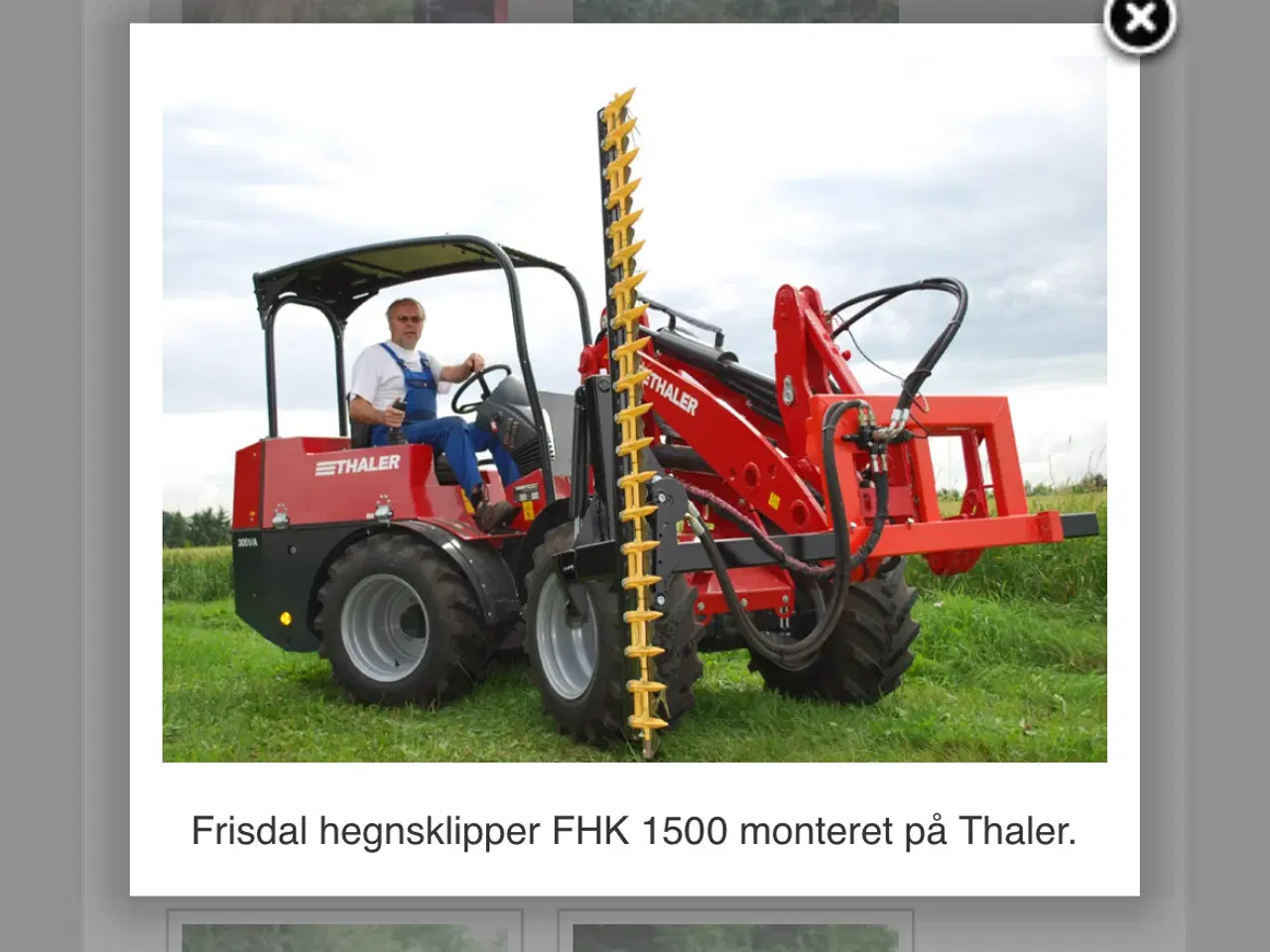 Billede 1 - Hækkeklipper hegnsklipper Frisdal