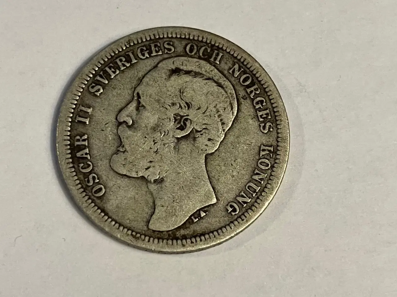Billede 2 - 1 krona 1889 Sweden