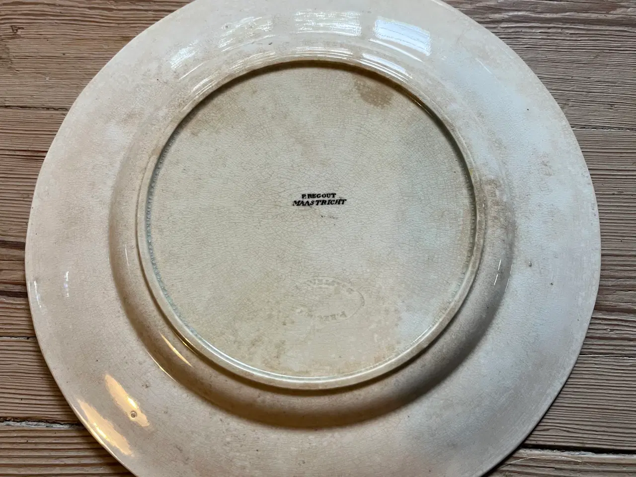 Billede 4 - P. Regout Maastricht Rhijnsteen platte