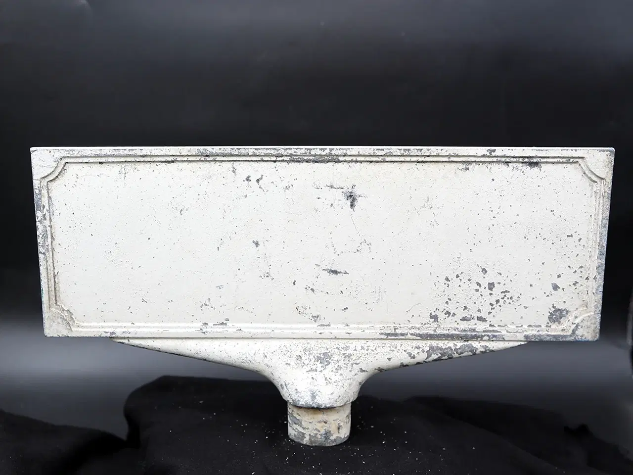 Billede 2 - Vintage dansk vejskilt “Hejrevej” i aluminium