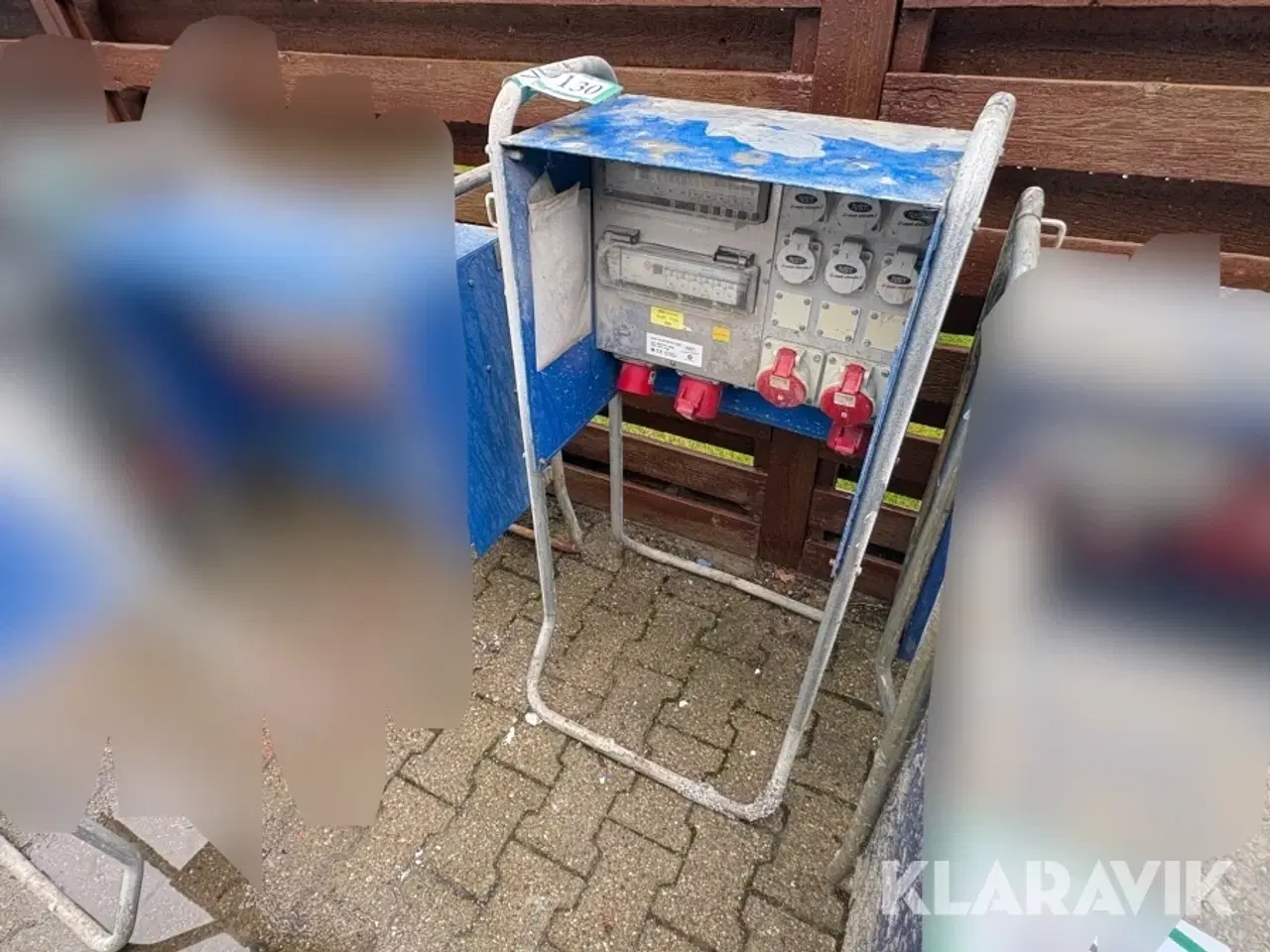 Billede 1 - Byggestrømtavle