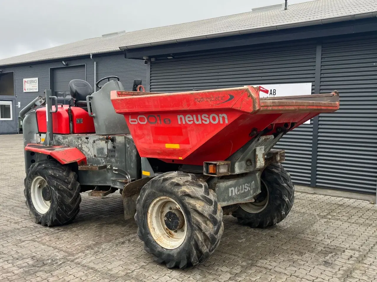 Billede 2 - Neuson 6001 6t dumper med frejbar lad