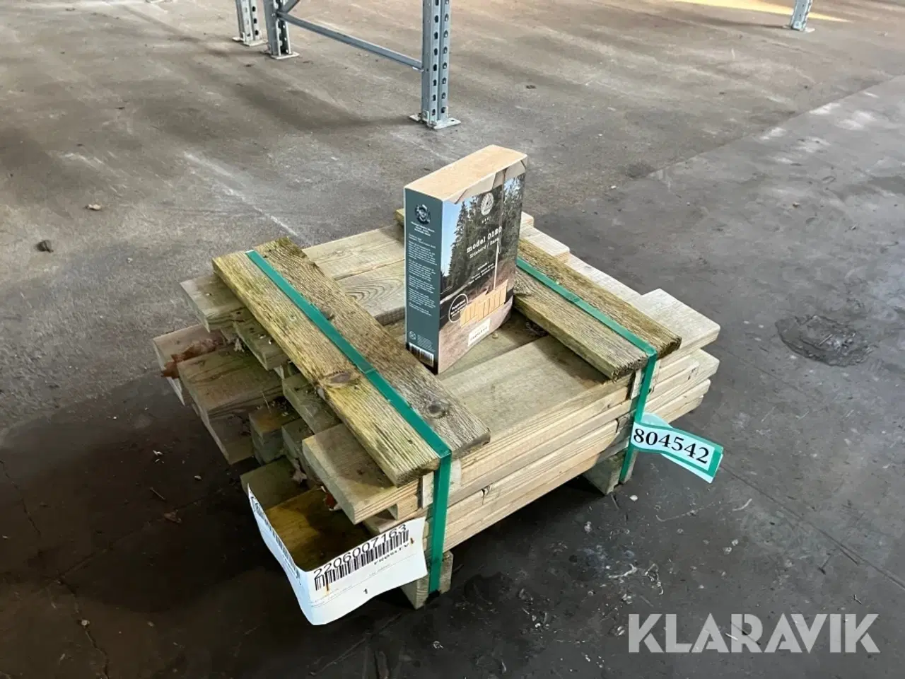 Billede 4 - Træpakke Arki Kit 0120 sidebord/base 5 sæt