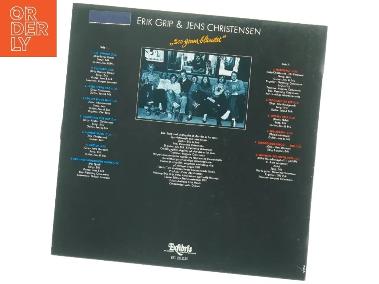 Billede 5 - Erik Grip & Jens Christensen - '200 gram blandet' vinylplade (str. 31 x 31 cm)