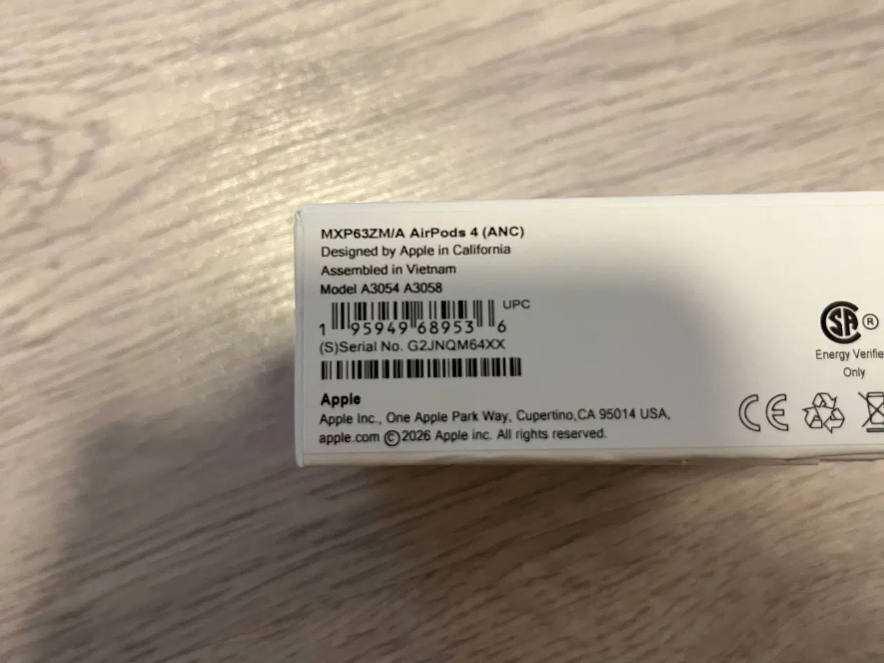 Billede 3 - AirPods 4 500kr anc