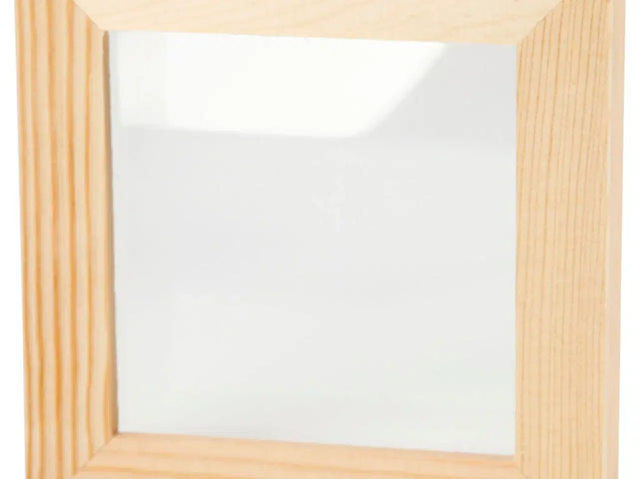 Billede 1 - 3D Ramme med Glas - 12,3x12,3 cm til Kreativ Udstilling