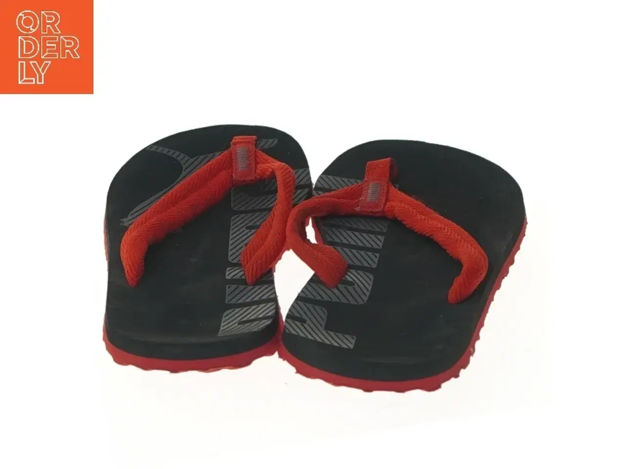 Billede 5 - Røde flip flops fra Puma (str. fod 21 cm)