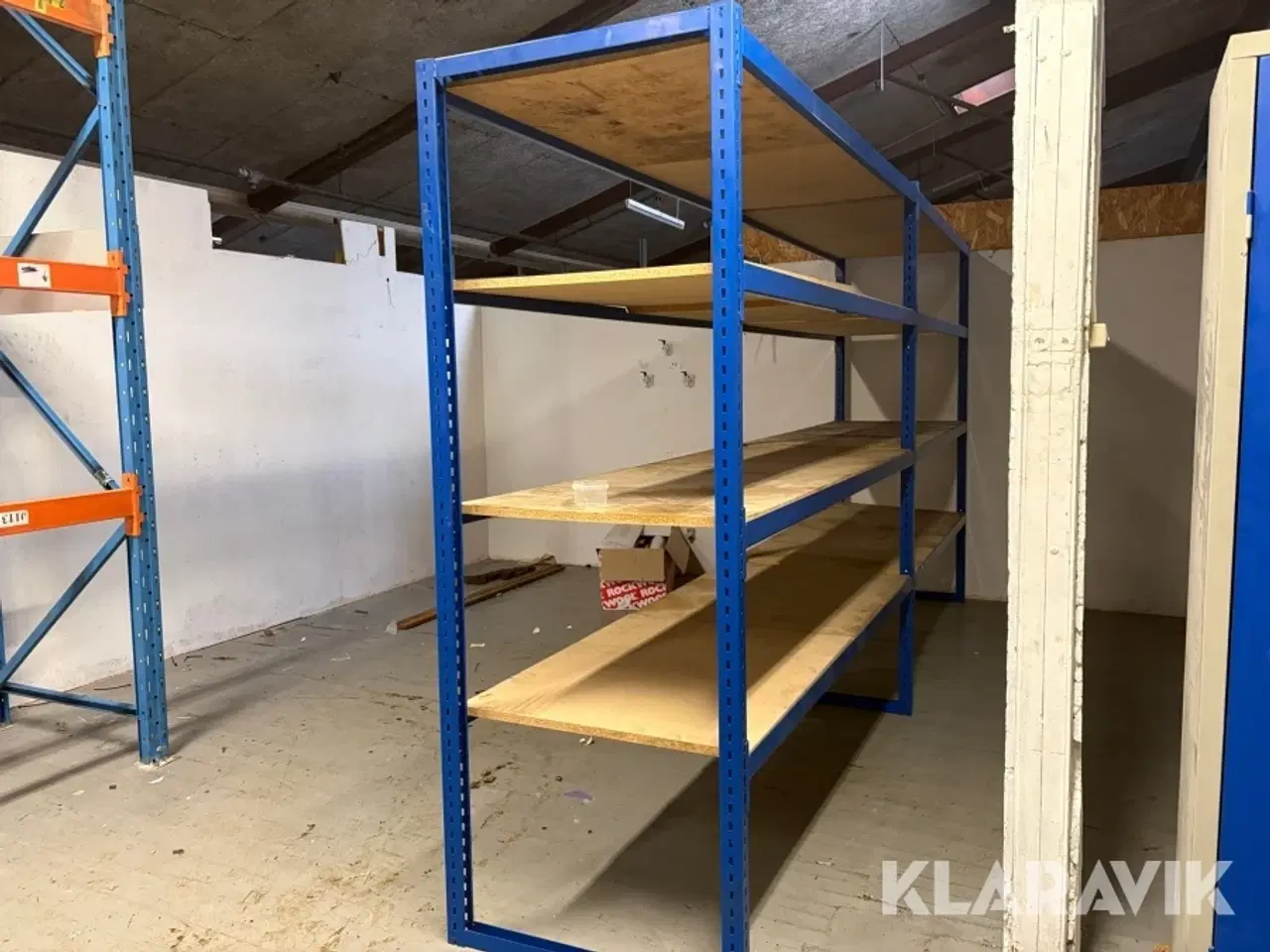 Billede 3 - Værkstedsreol 2 sektioner