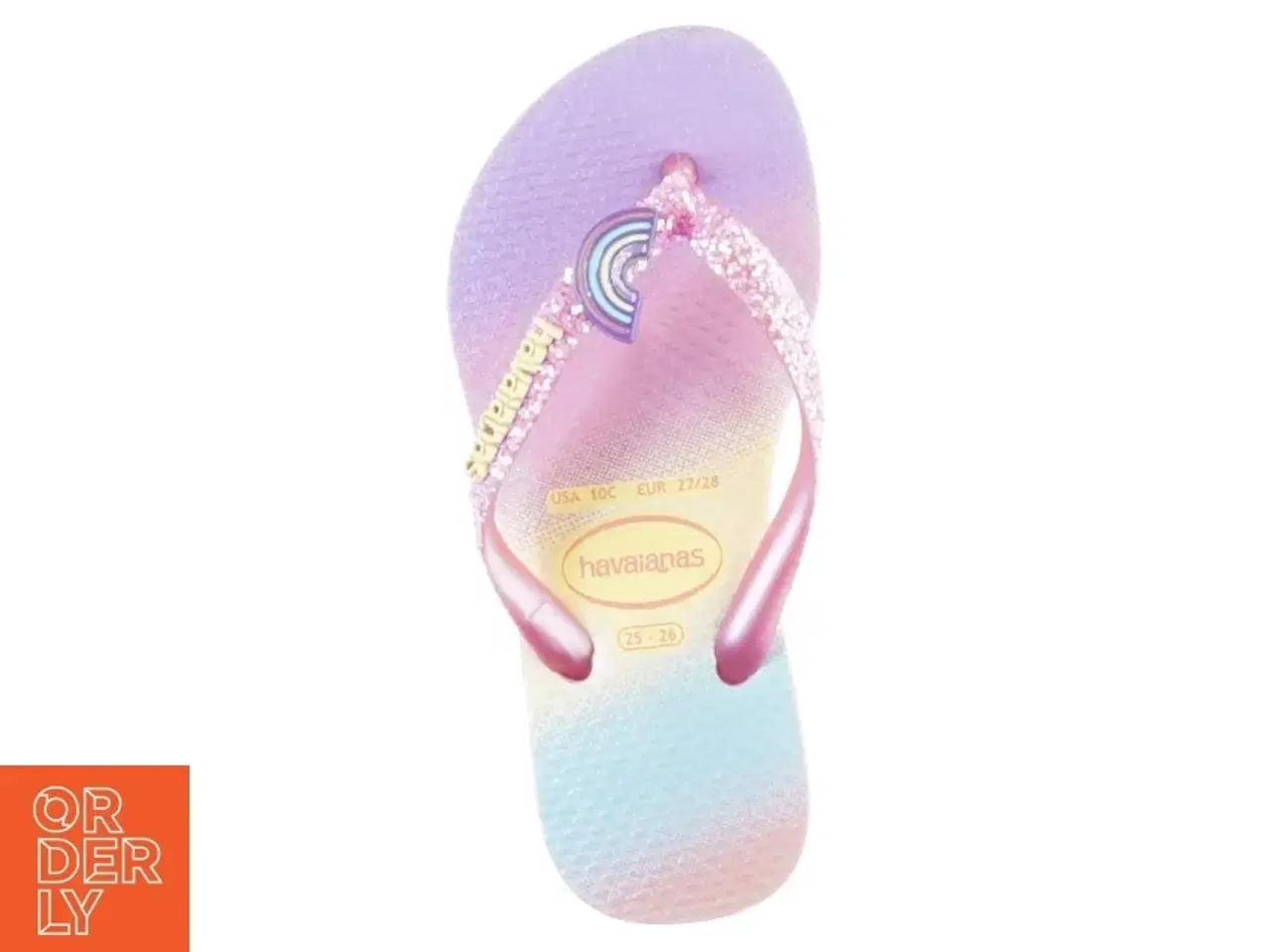 Billede 5 - Havaianas klipklappere med glimmer fra Havaianas (str. 27)