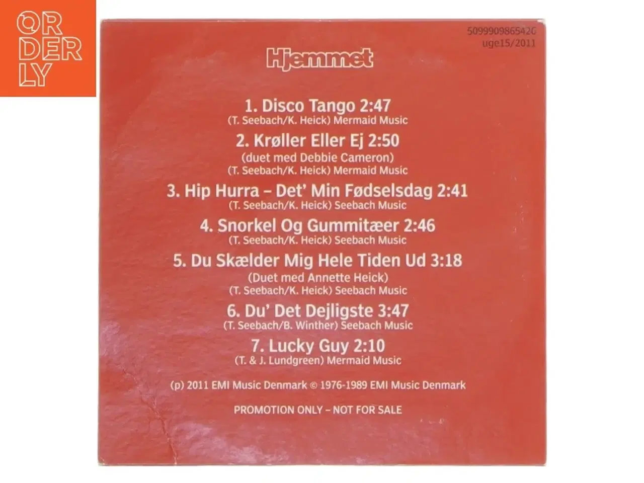 Billede 2 - Tommy Seebach CD - Som vi husker ham