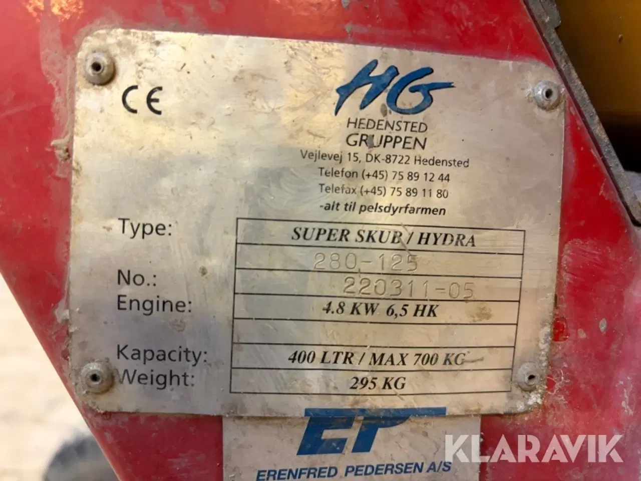 Billede 10 - Motortrillebør Super Skub Hydra Hedensted Group