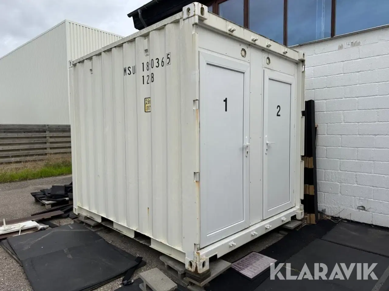 Billede 2 - Dobbelt badcontainer