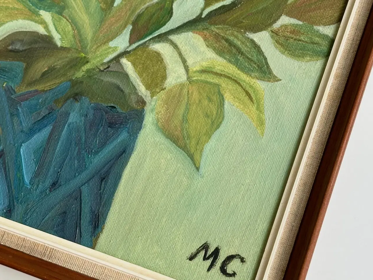 Billede 4 - Maleri m blomster