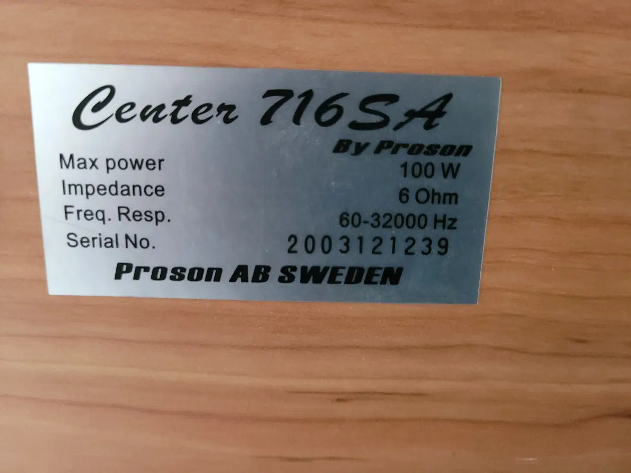 Billede 7 - Onkyo 7.2 + surround højttaler 