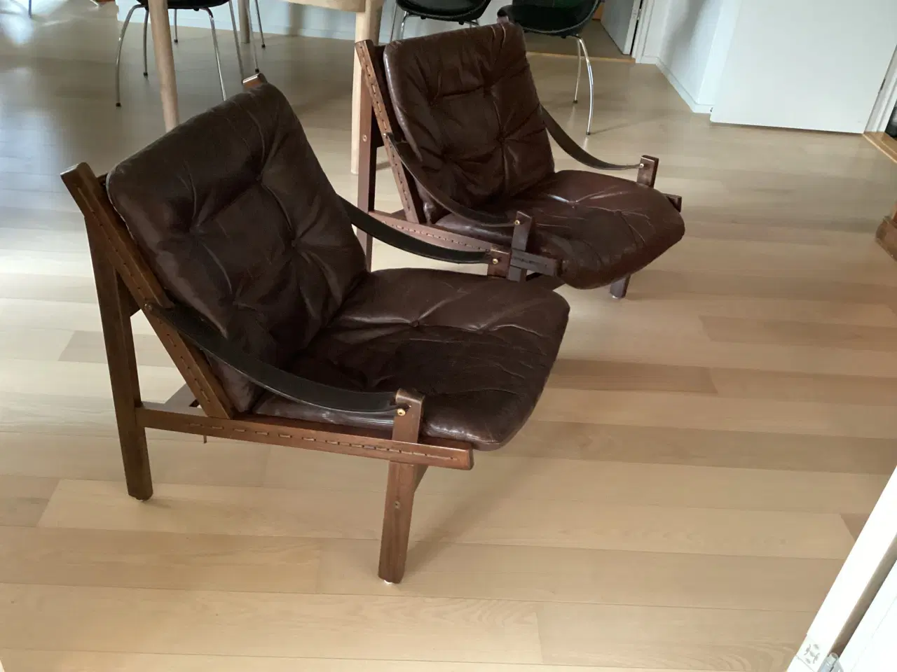 Billede 3 - Læderstole