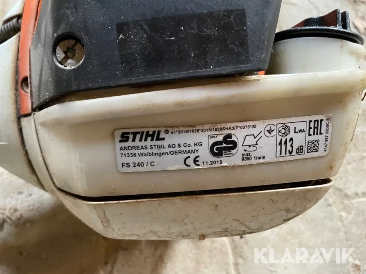 Billede 6 - Buskrydder 2 styk STIHL & Husqvarna GS 240/C & 535 RXT