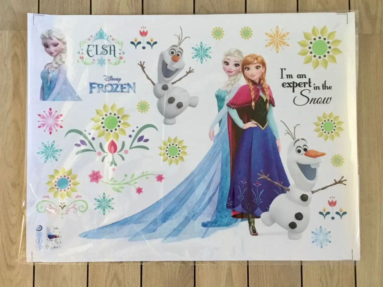 Billede 7 - Frost wallstickers wallsticker med Elsa og Anna Fr