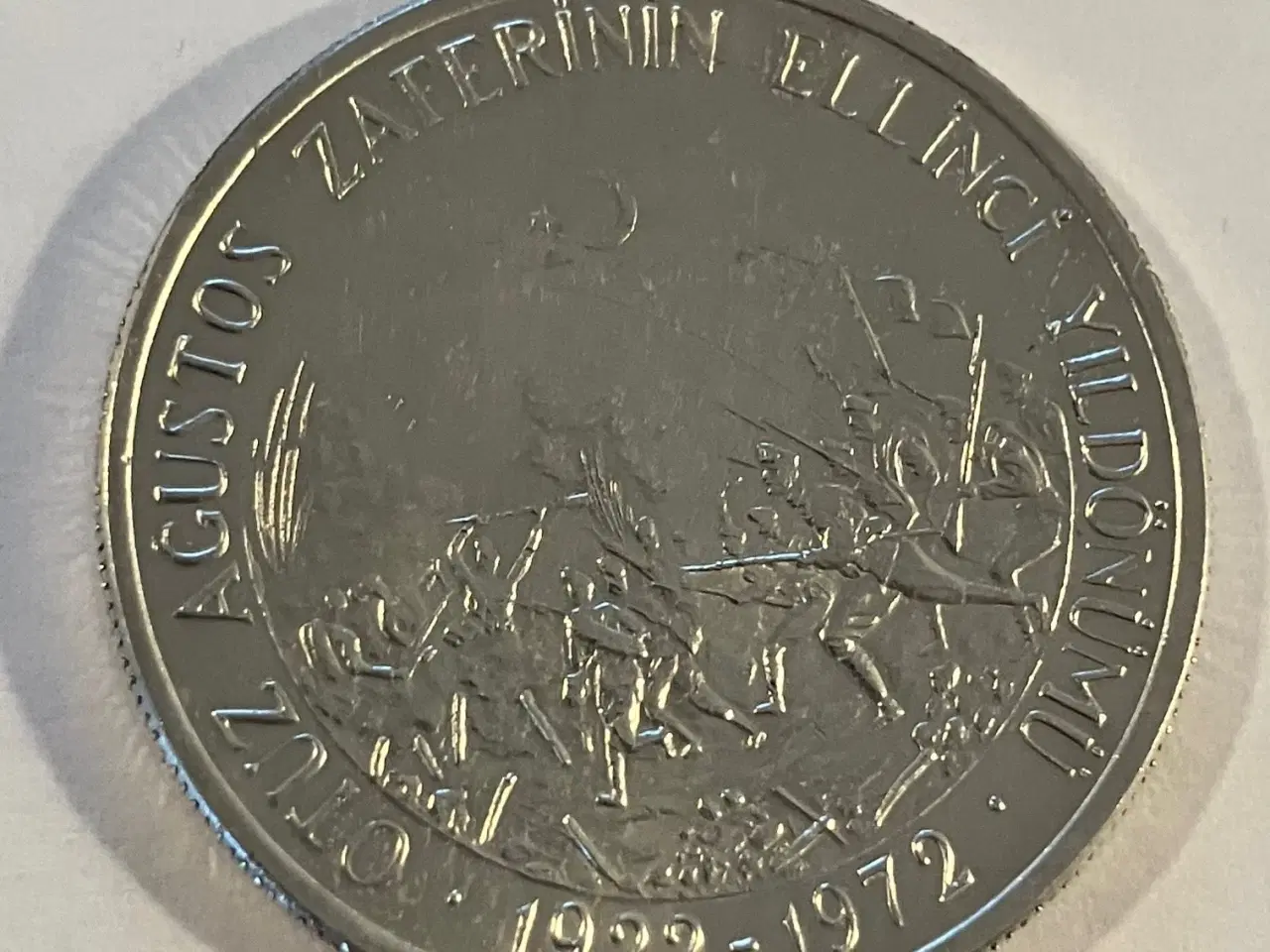 Billede 2 - 50 Lira August Victory Turkey