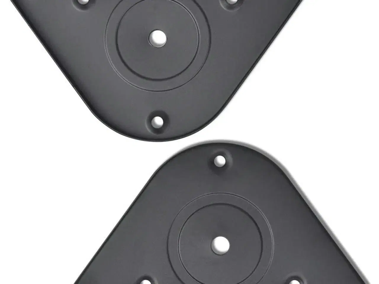 Billede 4 - 4 bordben, justerbar højde, sorte, 710 mm