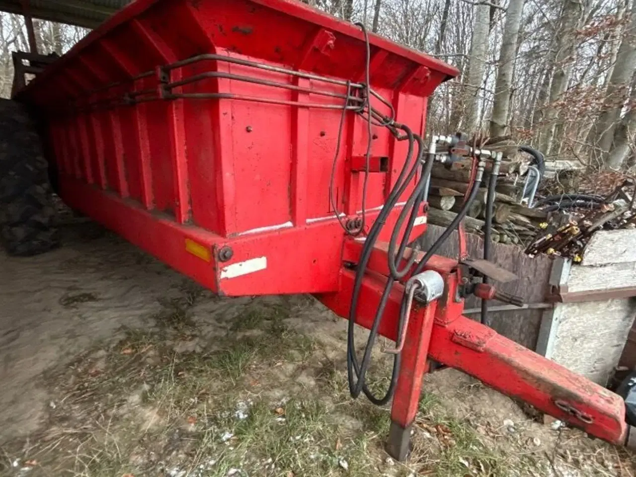 Billede 2 - Solid gødningsvogn med dobbelt bundkæde