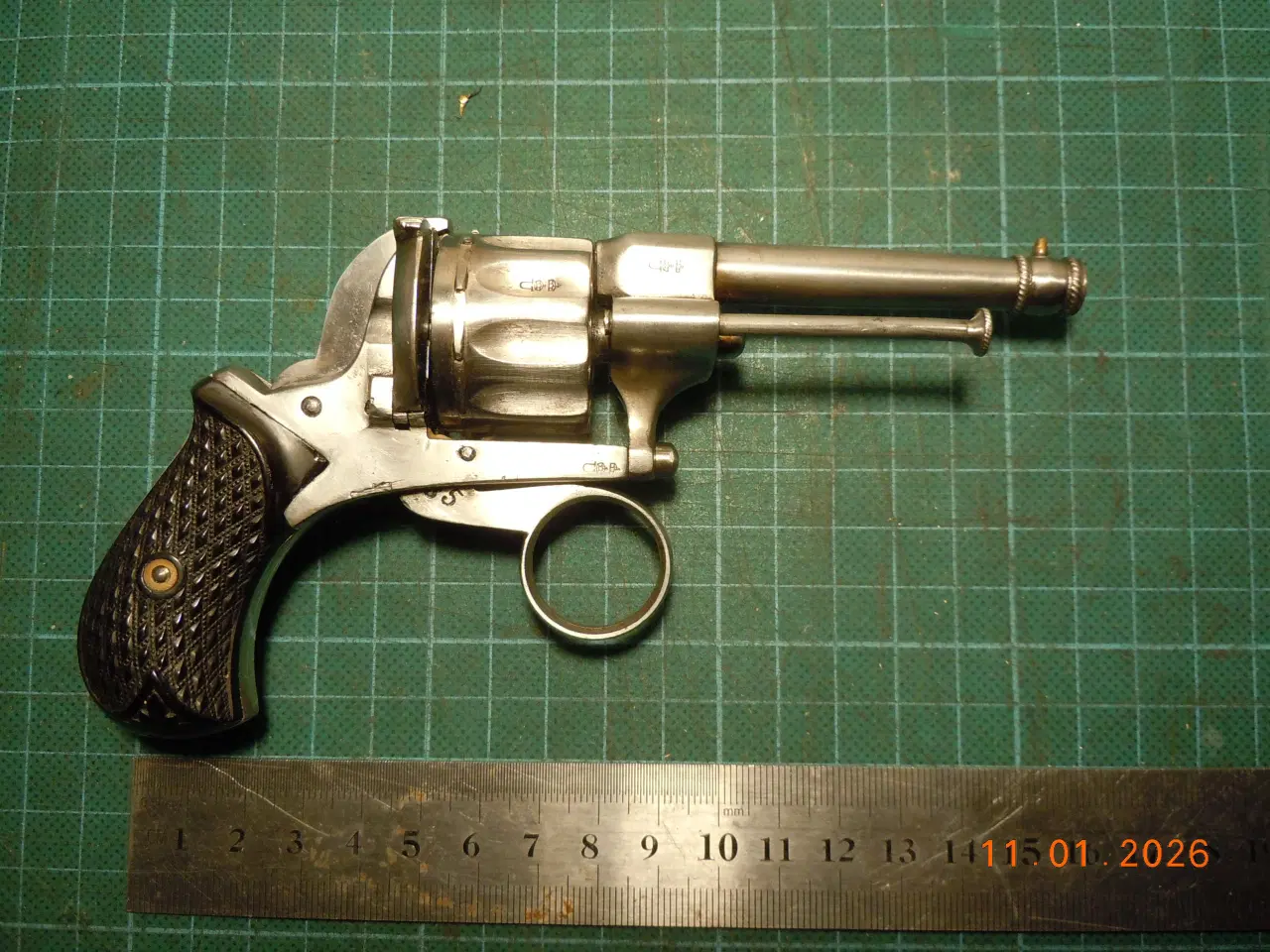 Billede 4 - Revolver Cyclon 1889 kal. 22. 10 skuds cylinder.