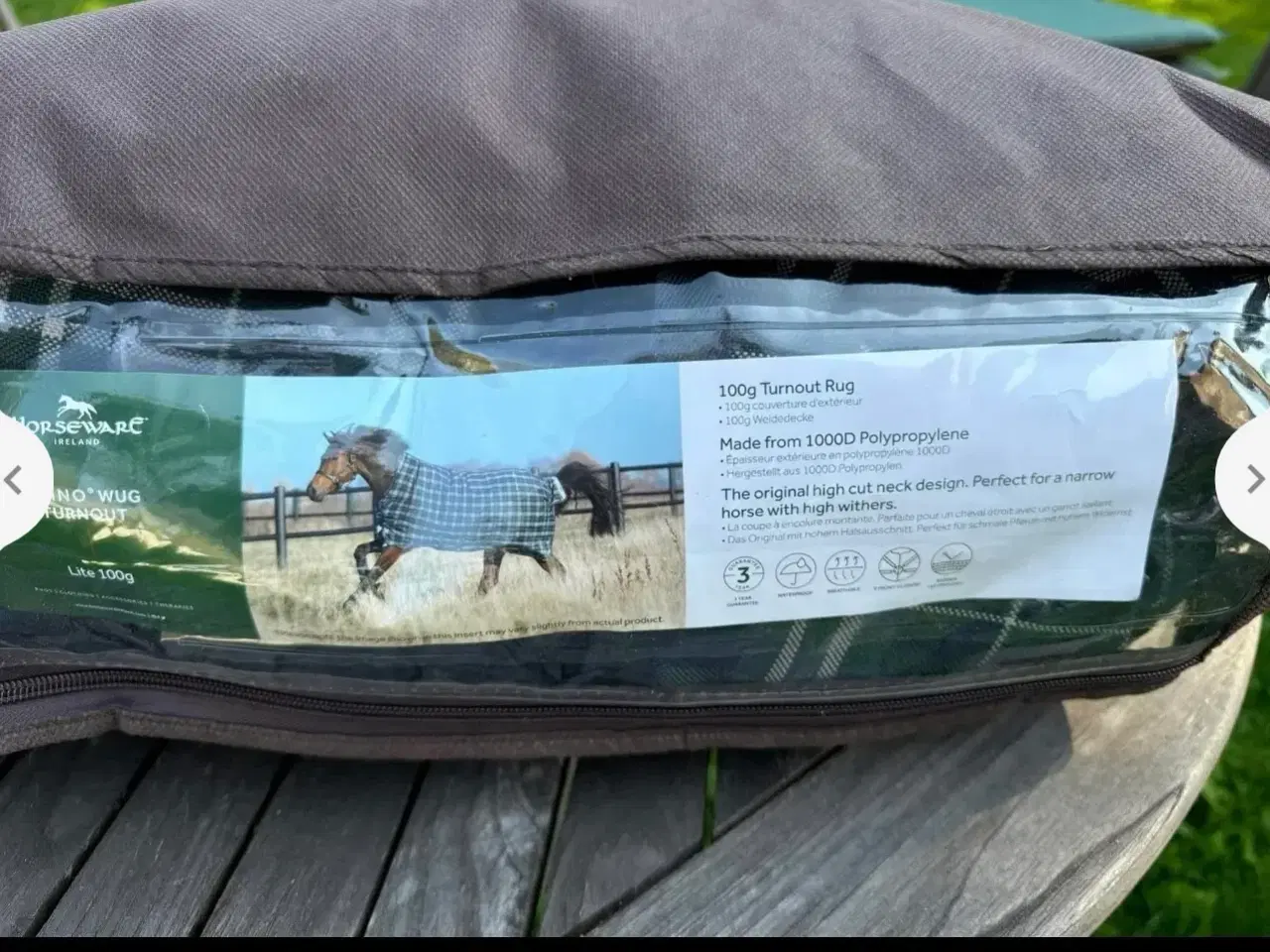 Billede 2 - Horseware Heino wug dækken str 145