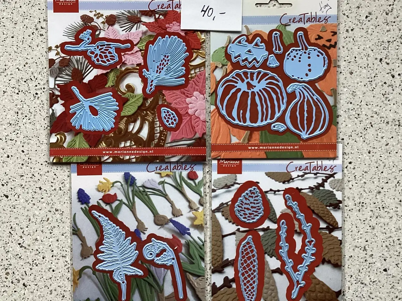 Billede 8 - Scrapbook dies, sæt, embossing, punch, mm. Fra