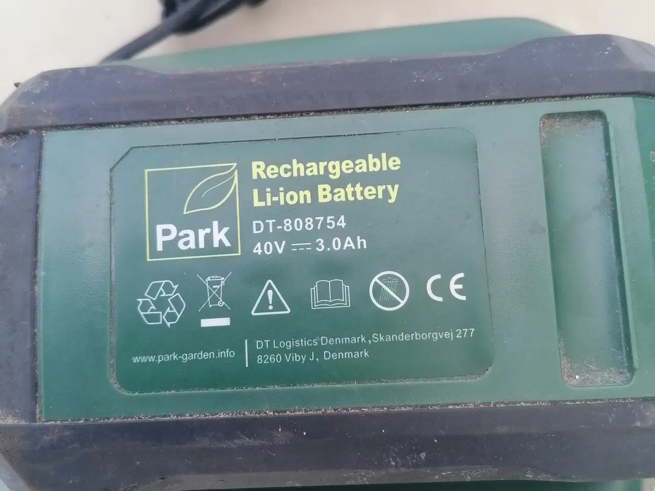 Billede 3 - Park lader og batteri 