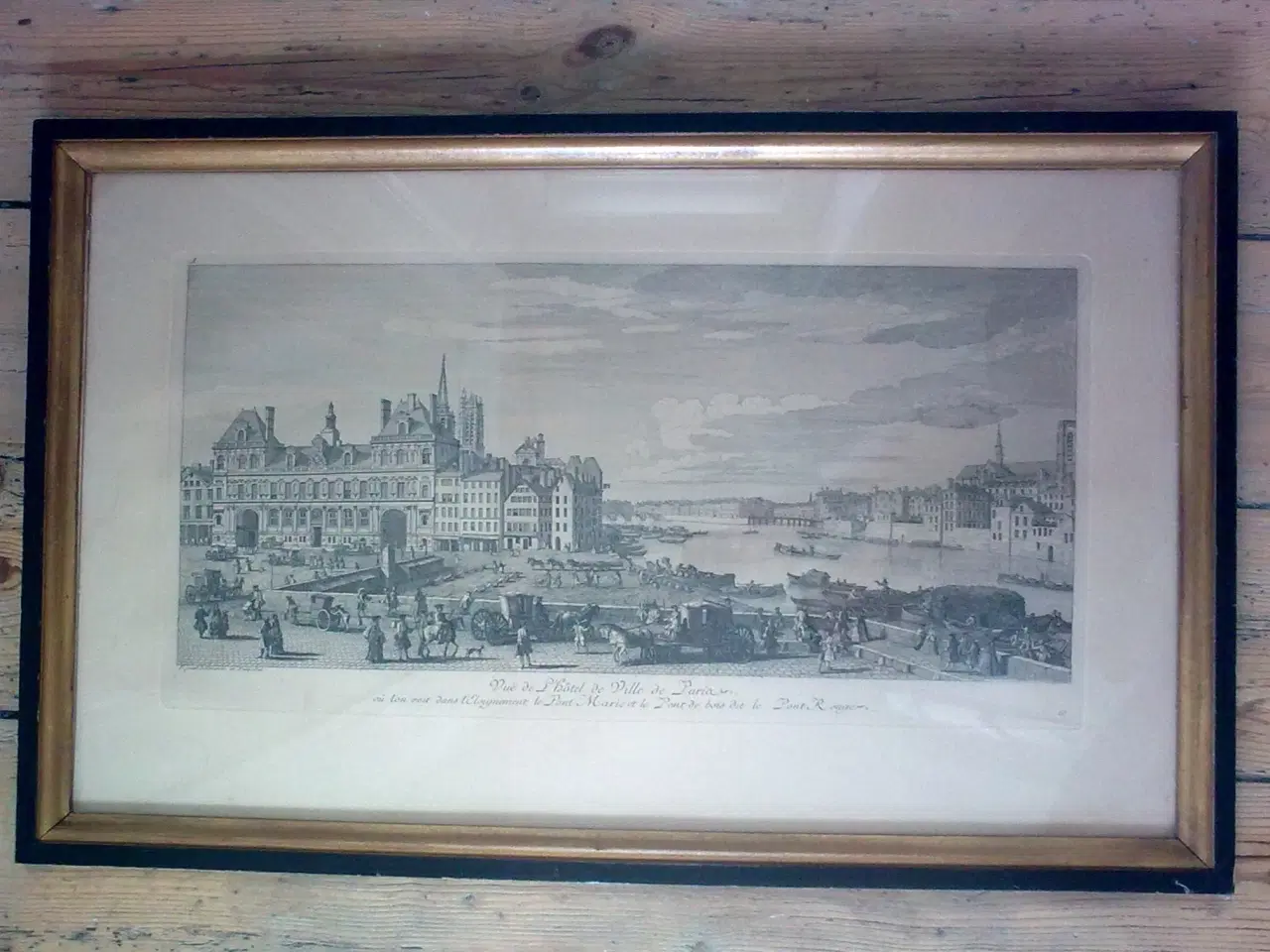 Billede 1 - Paris radering før revolutionen = Europa