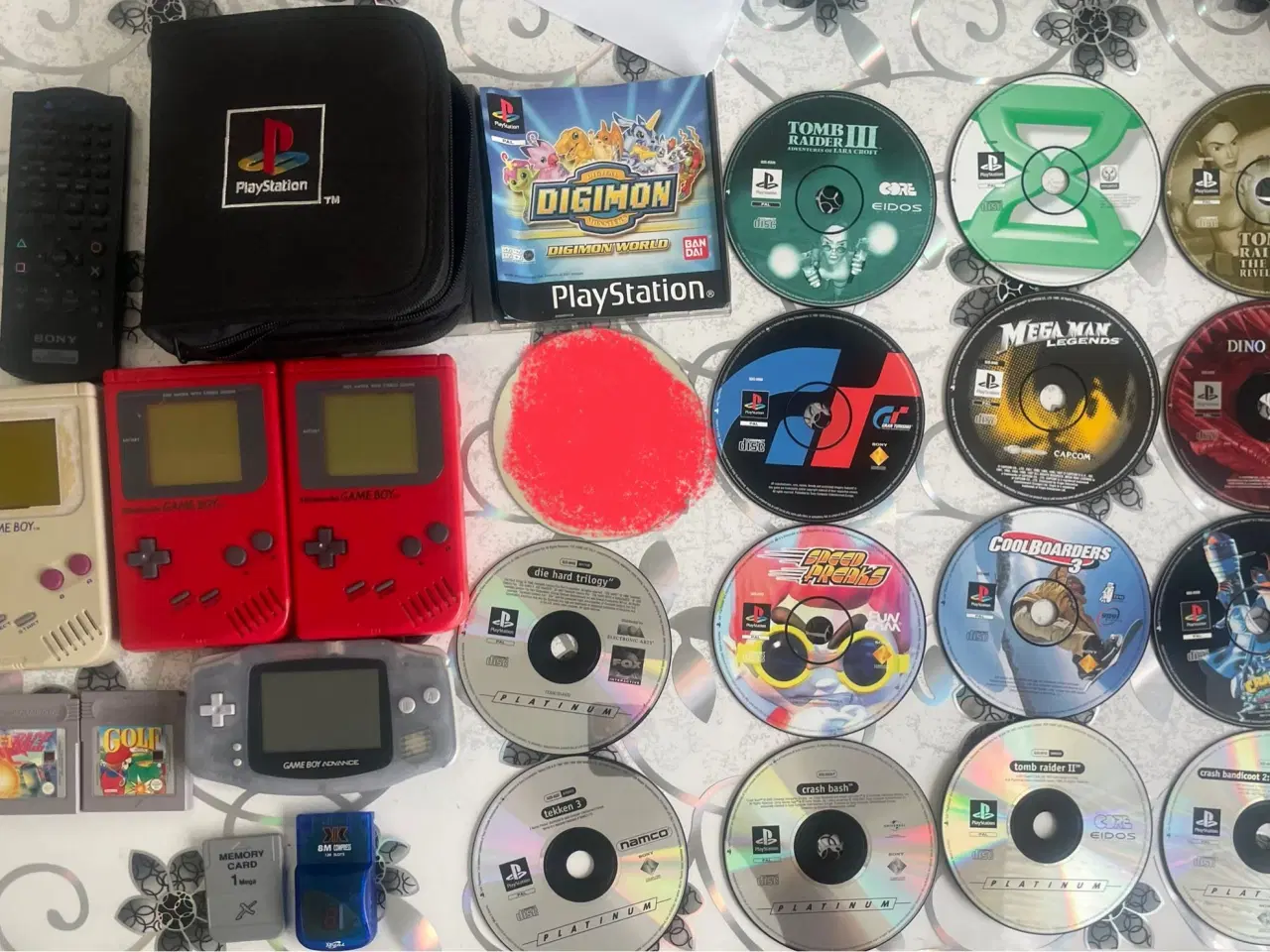 Billede 1 - Retro Gameboy + PS1 Spil