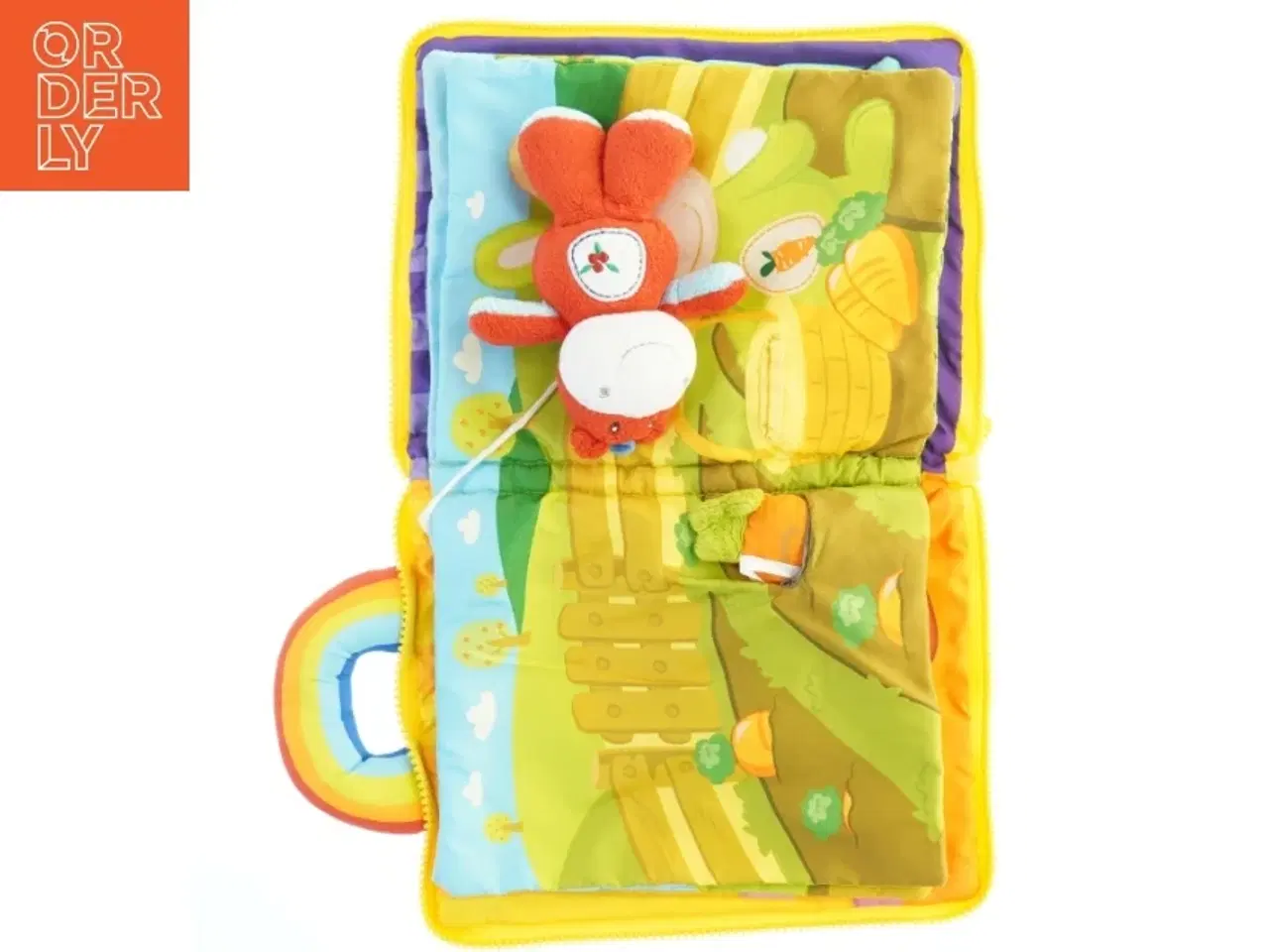 Billede 1 - Stofbog til babyer fra Bellino (str. 27x18 cm)