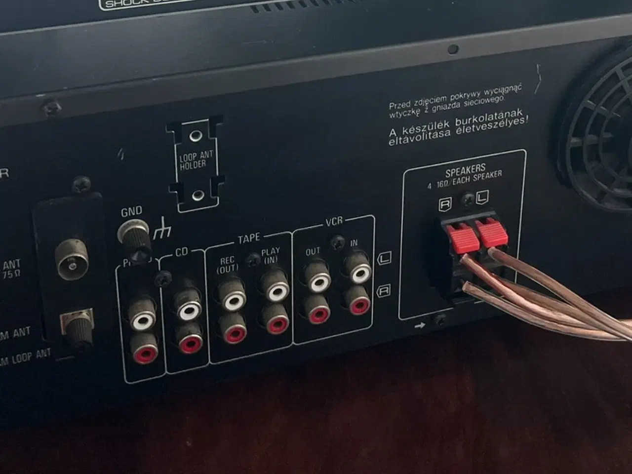 Billede 7 - TECHNICS AV stereo-receiver SA-EX100 2x100 watt!