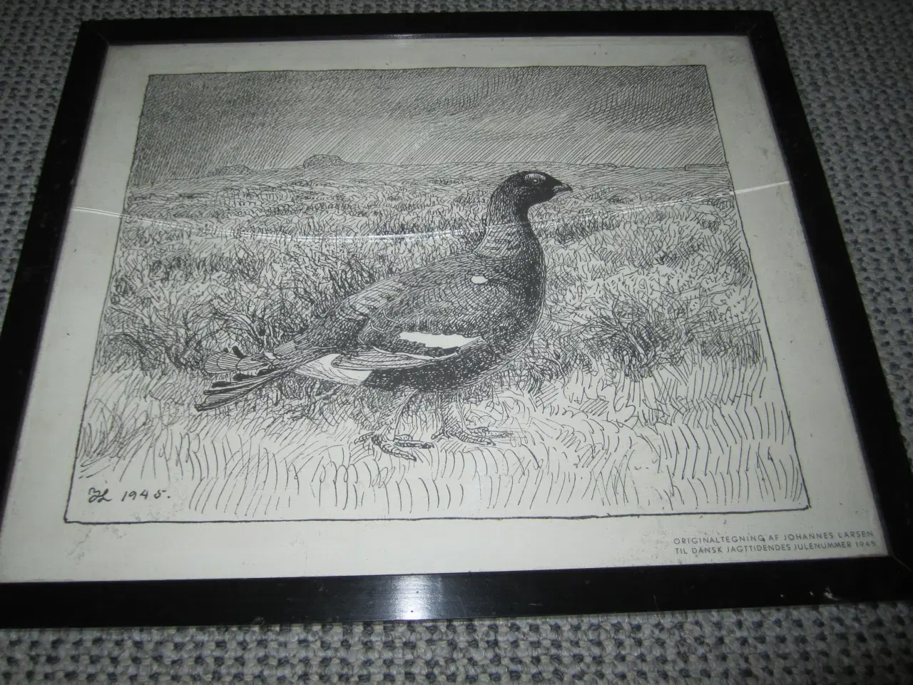 Billede 6 - JOHANNES LARSEN. BYD. 4 STK. BILLEDER. 