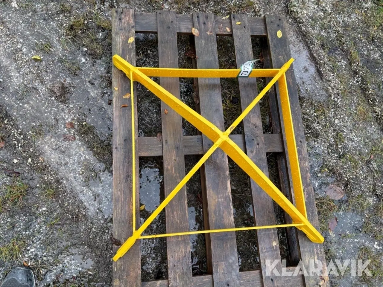 Billede 3 - Certex løfteåg med stativ og BigBag hulprikker