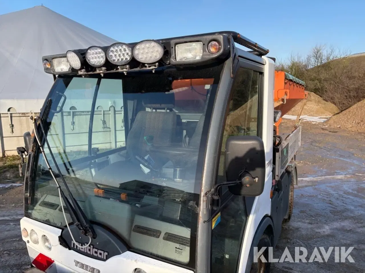 Billede 4 - Multicar Tremo Carrier WMU2X5 med sneplov, kost og saltspreder