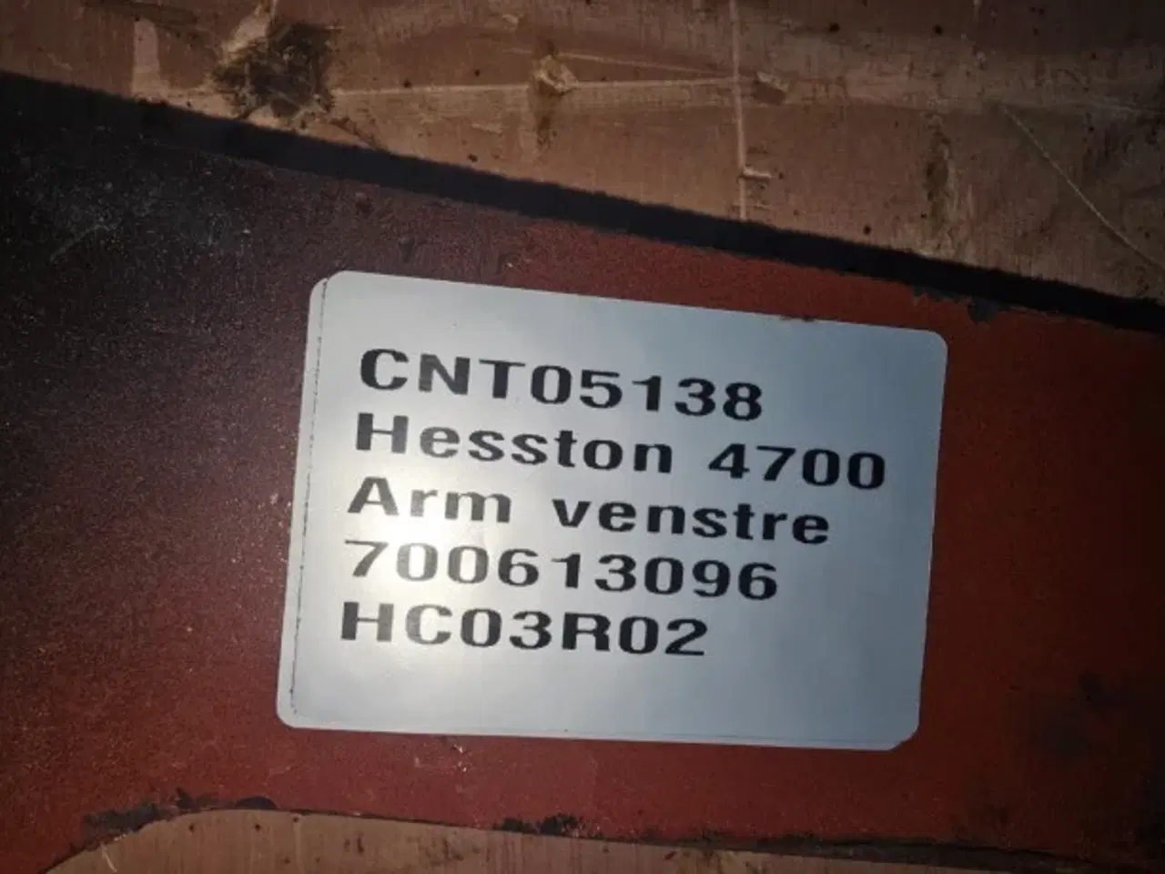 Billede 8 - Hesston 4700 Oppakker Arm 700613096