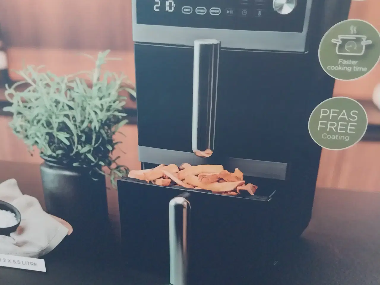 Billede 2 - Dobbelt airfryer 