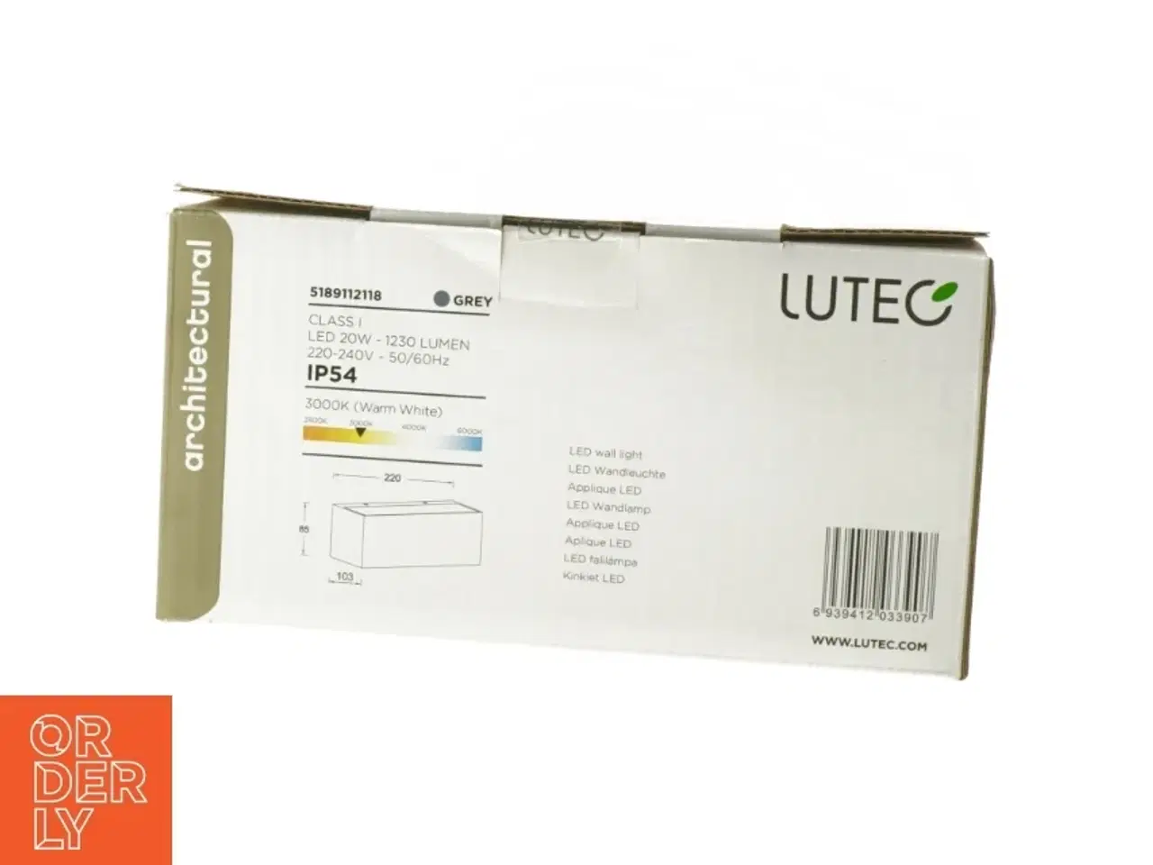 Billede 2 - LUTEC LED Udendørslampe