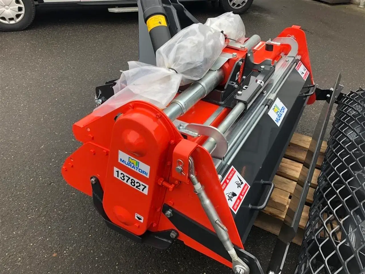 Billede 7 - Muratori MZ62SXL -145 med udjævningsbjælke og pto aksel