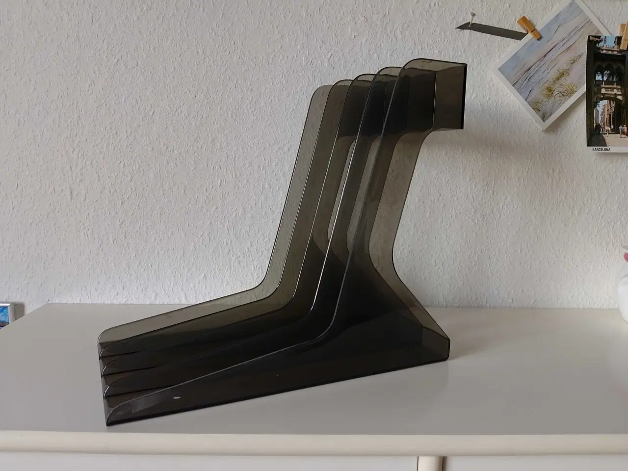 Billede 3 - LP holder røgfarvet akryl