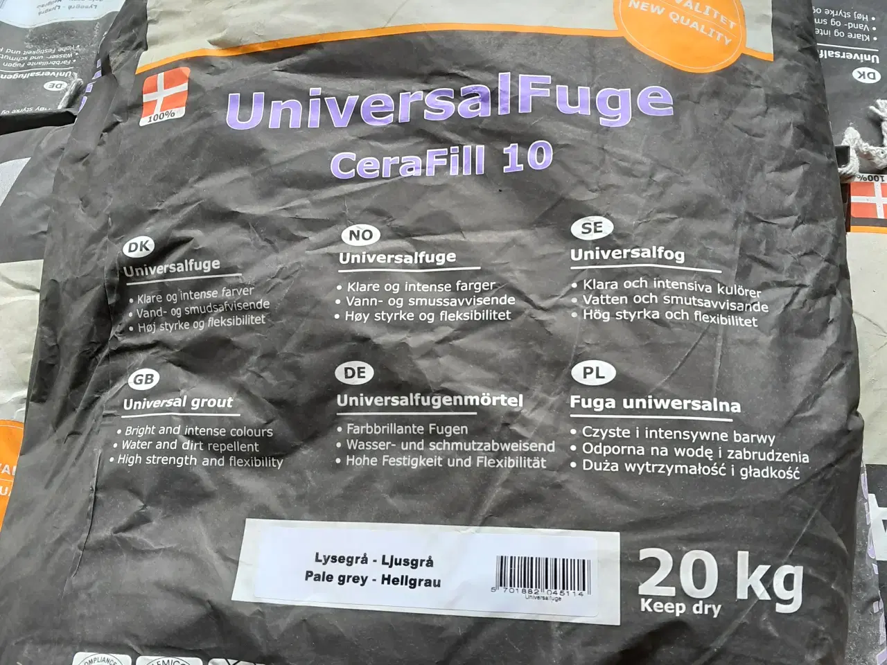 Billede 2 - Alfix universal fuge lysegrå