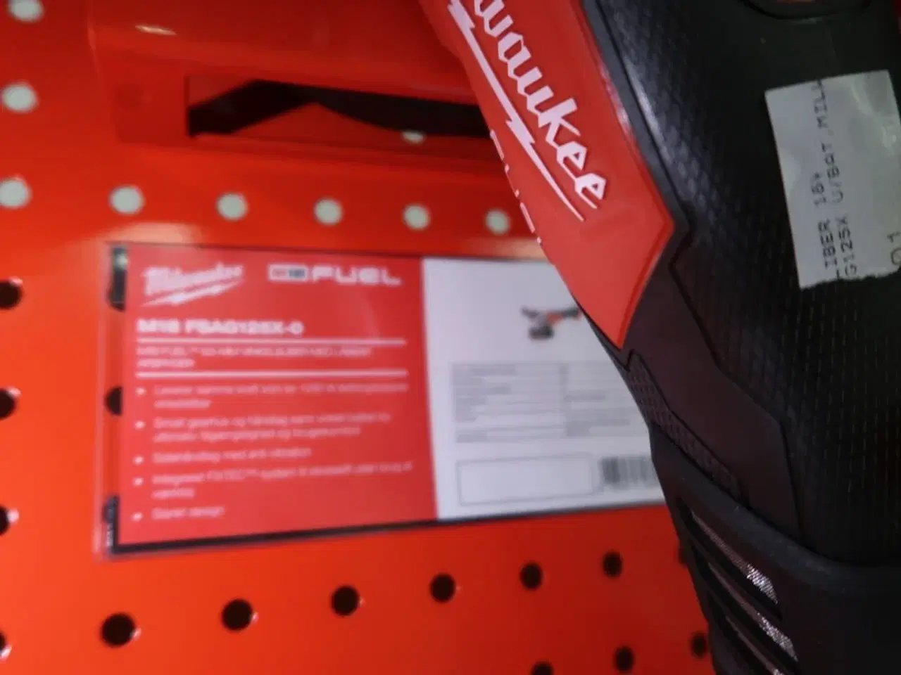 Billede 2 - Akku vinkelsliber MILWAUKEE M18 FSAG125X-O