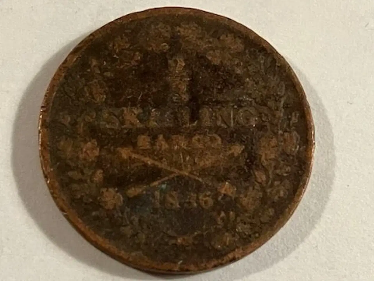 Billede 1 - 2/3 skilling banco 1836 Sverige