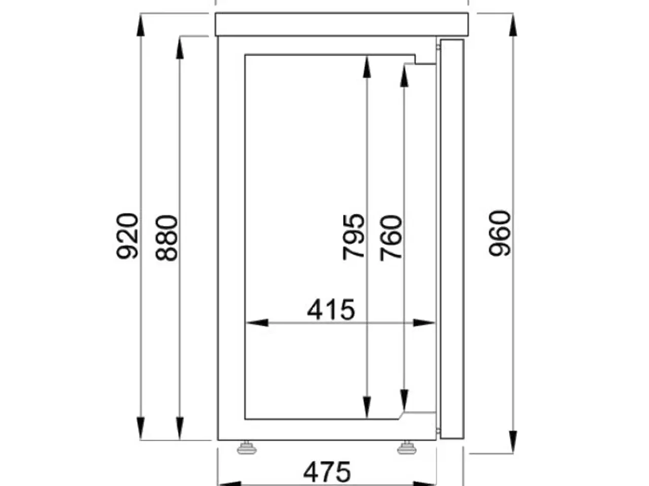 Billede 2 - Combisteel barkølebord – 500 liter